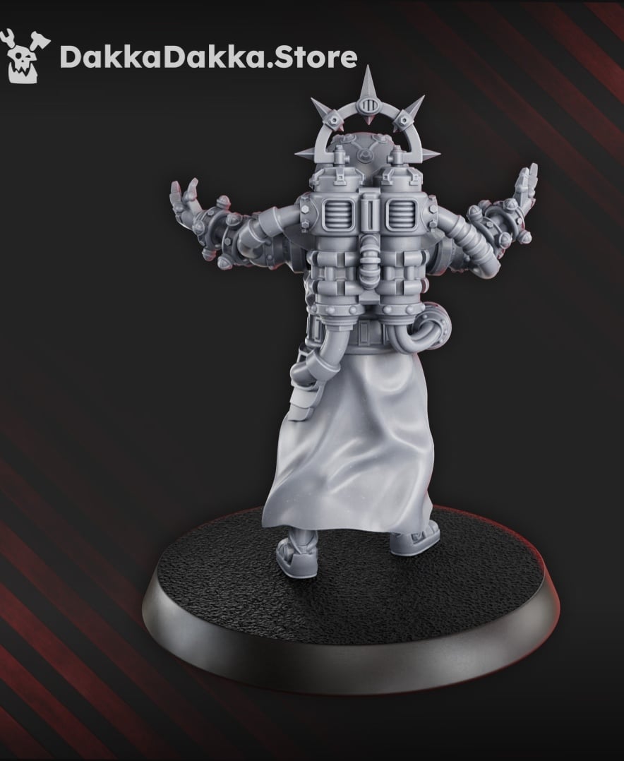 Machine Cult Shock Priest 3d model