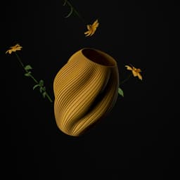 MODERN VASE - BLOBY 3d model