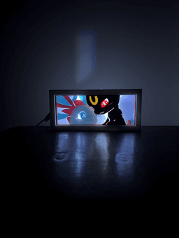 Umbreon X Sylveon - LED Lightbox NO AMS NEEDED 3d model