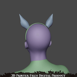 Special Week Cosplay Ears and Crown Accessories Umamusume: Pretty Derby 3d model