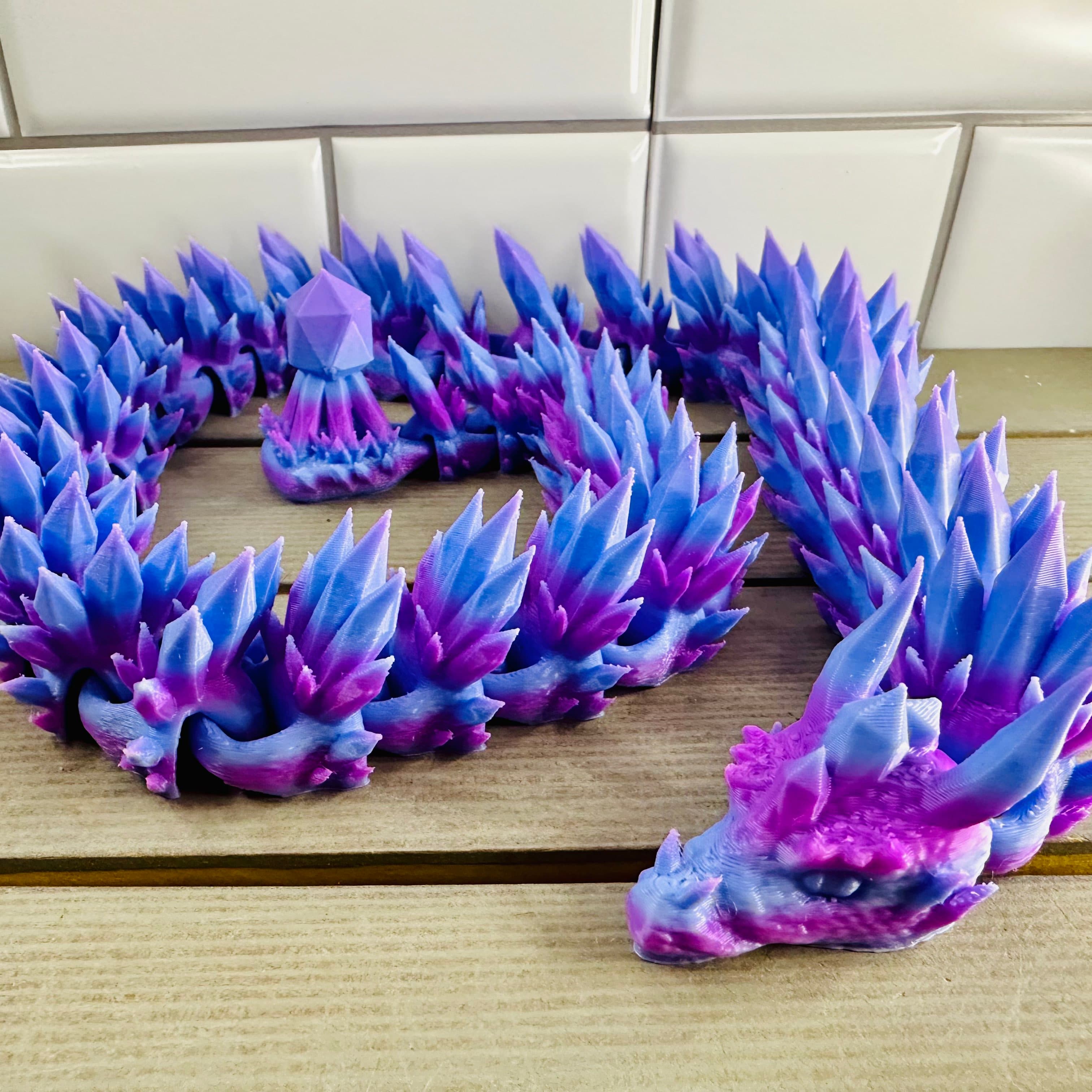 Odon the Obsidian Lindwyrm 3d model