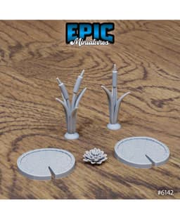 Water Decorations / DnD Miniature / Tabletop RPG Mini / 3D Model / Fantasy DnDminis / STL FILE 3d model