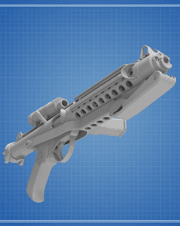E-11 Blaster - Star Wars 3d model