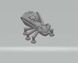 fhw Mechantal bot flying 3d model