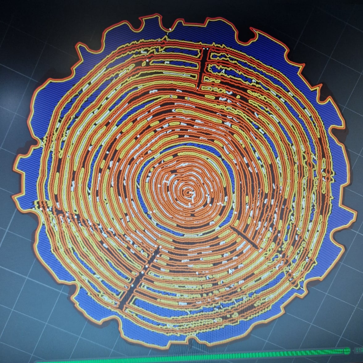 Why are there so many gaps in the sliced file? It also prints with the gaps? Has anyone resolved this problem?