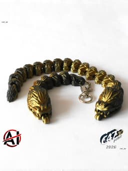 Flexi Aztec Snake 3d model