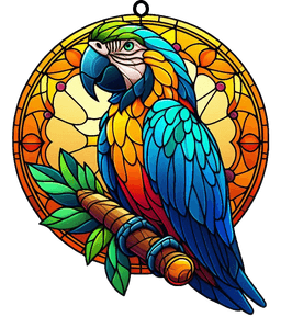 Macaw 2 Part PETG 150x167 mm 3d model