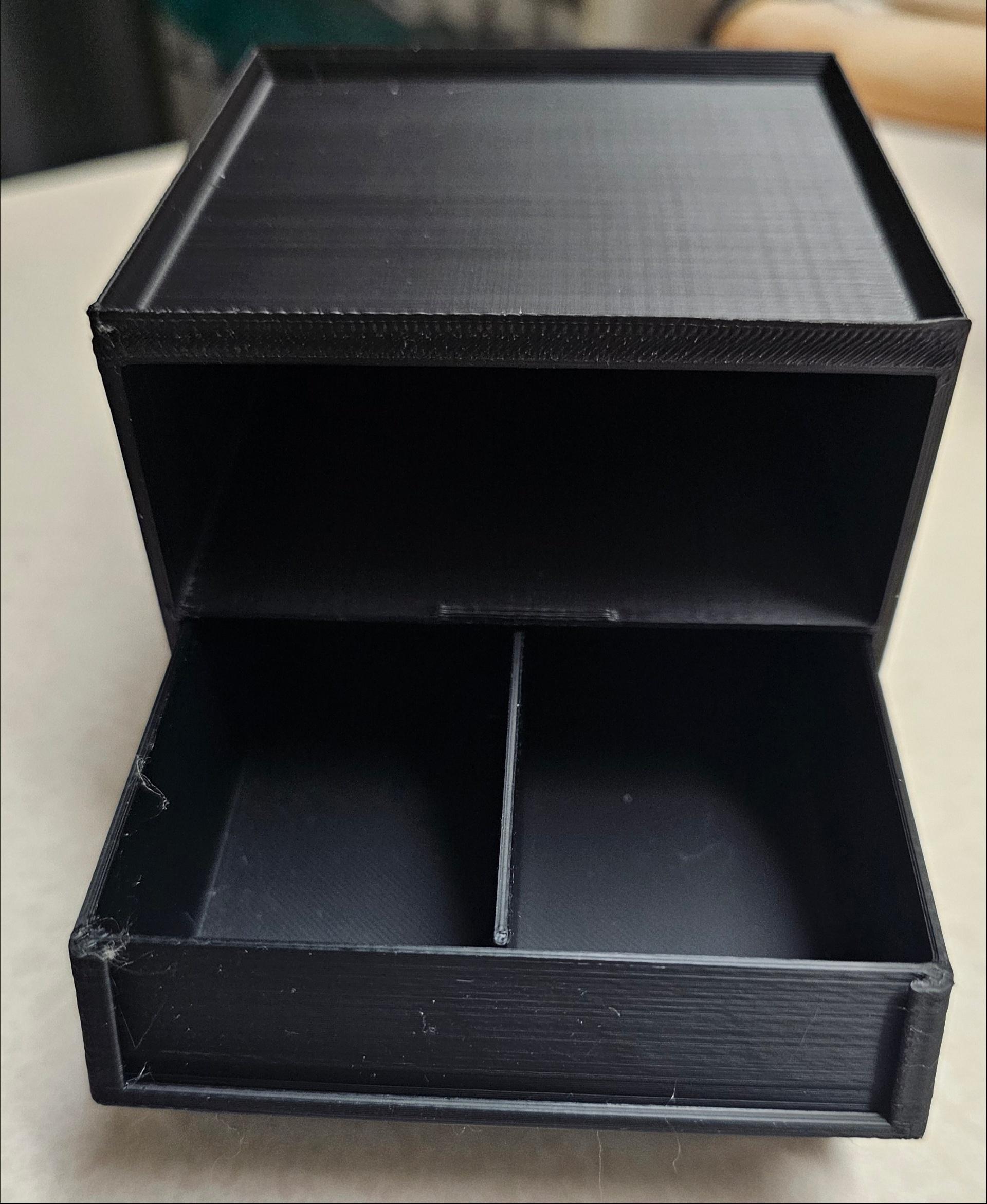Screwfinity Unit 2U Medium WIDE - The Gridfinity Storage Unit - 2 x 1 with divided drawer remix - 3d model