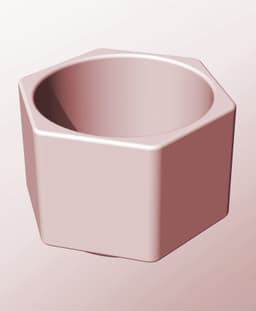 CH68-50 Modular stacking container for modern home decor 3d print stl 3d model