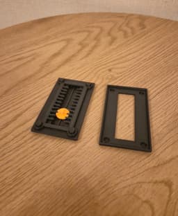 Fidget Slider Clicker Box – Satisfying Sliding & Clicking Desk Fidget 3d model