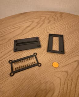 Fidget Slider Clicker Box – Satisfying Sliding & Clicking Desk Fidget 3d model