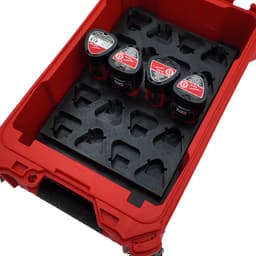 M12 Small Battery Organizer for Milwaukee Compact Packout 3d model