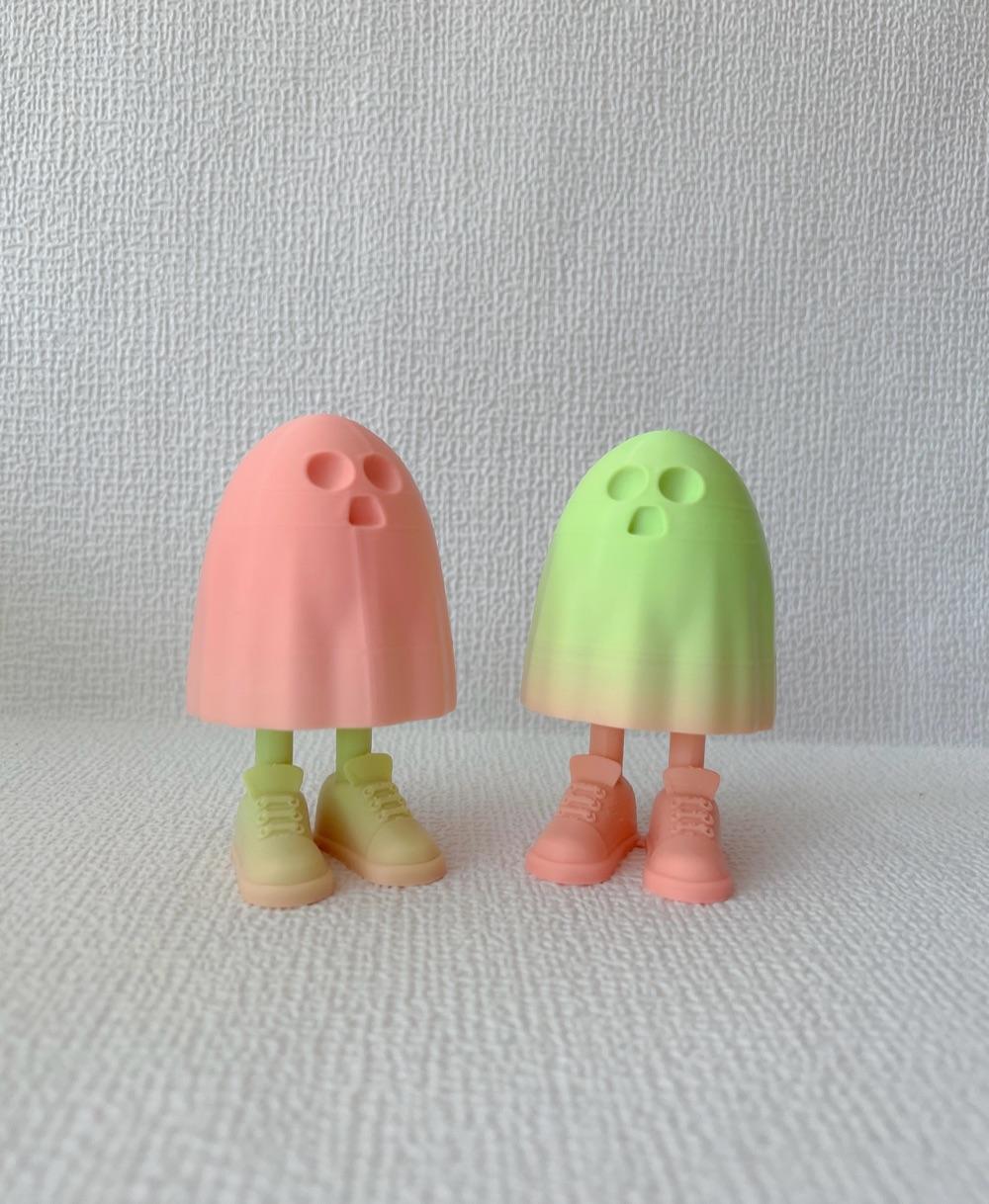 Sneakers The Halloween Ghost - Sibling ghosts!
Isanmate rainbow filament - 3d model