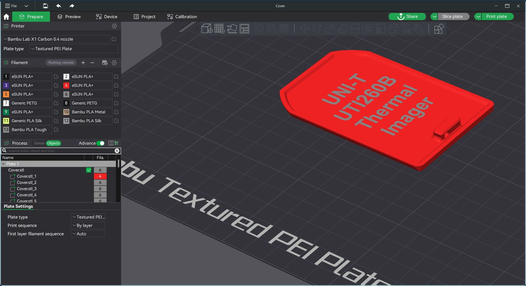Thermal Imager Screen Protector 3d model