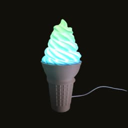 Ice cream light 3d model