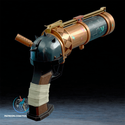 Jinx Pistol 3D Printer STL File 3d model