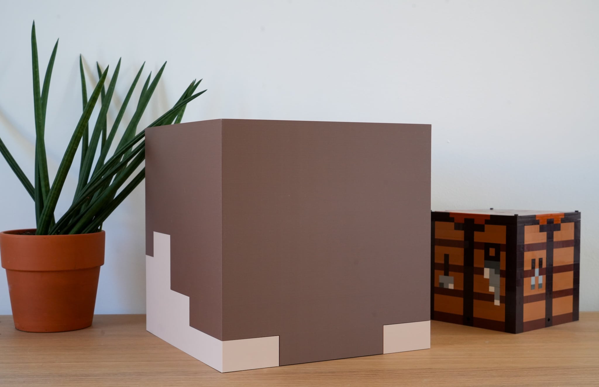 Minecraft Cosplay: Steve's head 3d model