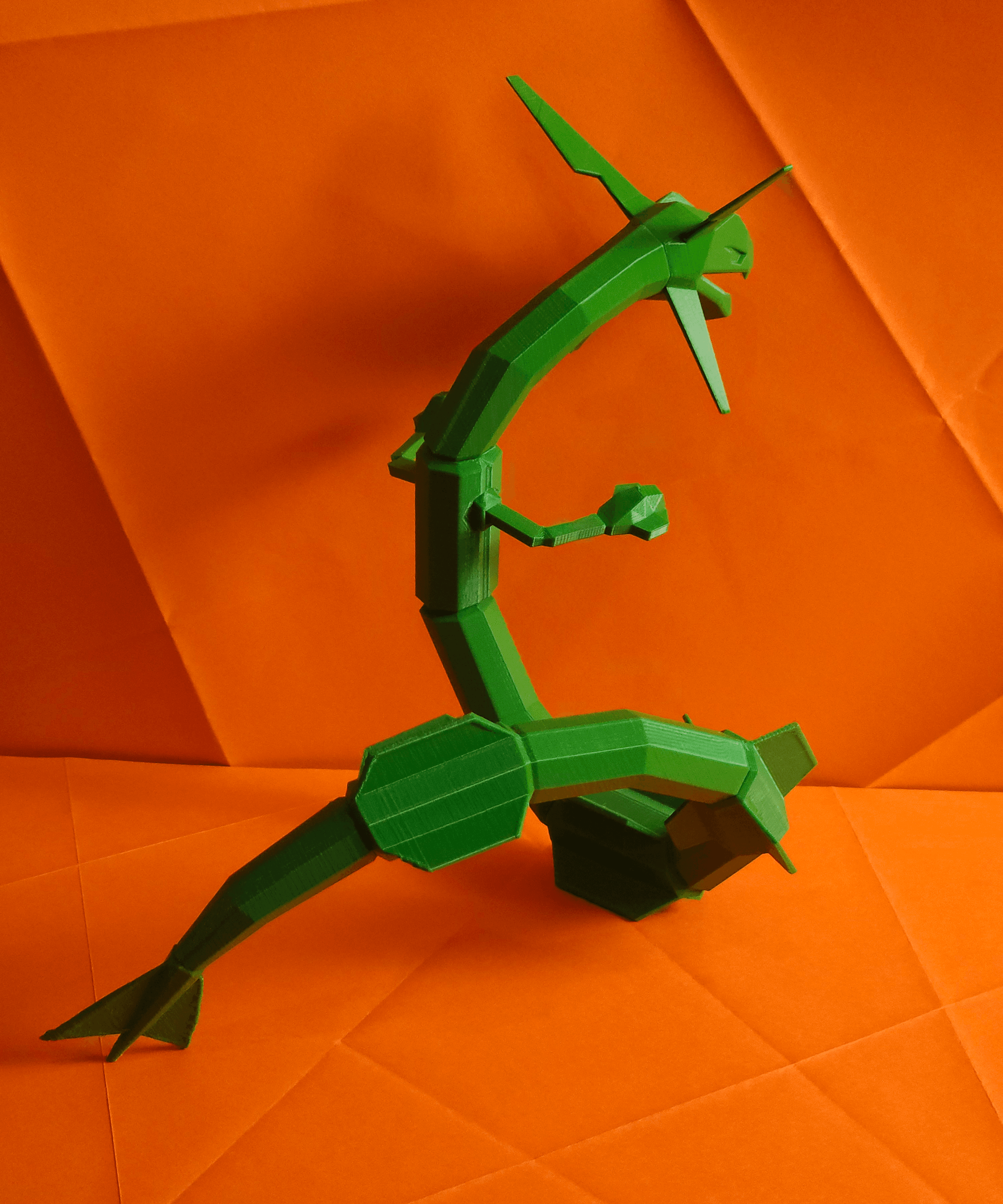 Rayquaza Low Poly Pokemon 3d model