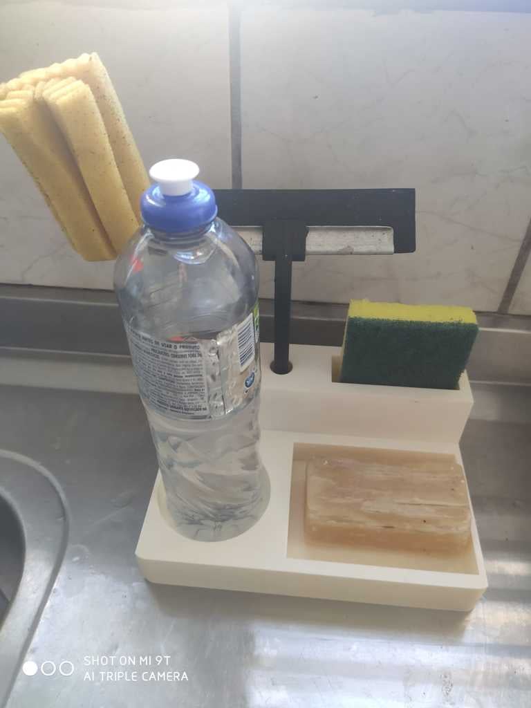 Simple Kitchen Sink Organizer 3d model