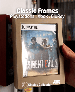 Classic Blu-ray Frames (PS, Xbox, Movies, Steelbooks) | DISPLAY COLLECTION 3d model