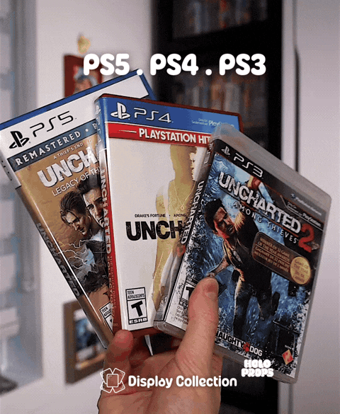 Classic Blu-ray Frames (PS, Xbox, Movies, Steelbooks) | DISPLAY COLLECTION 3d model
