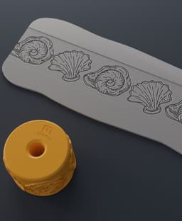 Beach Texture Rollers 3d model