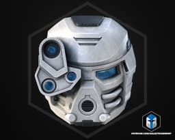 Bionicle Spartan Mashup - Kopaka Helmet - 3D Print Files 3d model