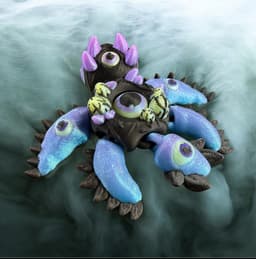 Halloween All Seeing Turtle 3d model
