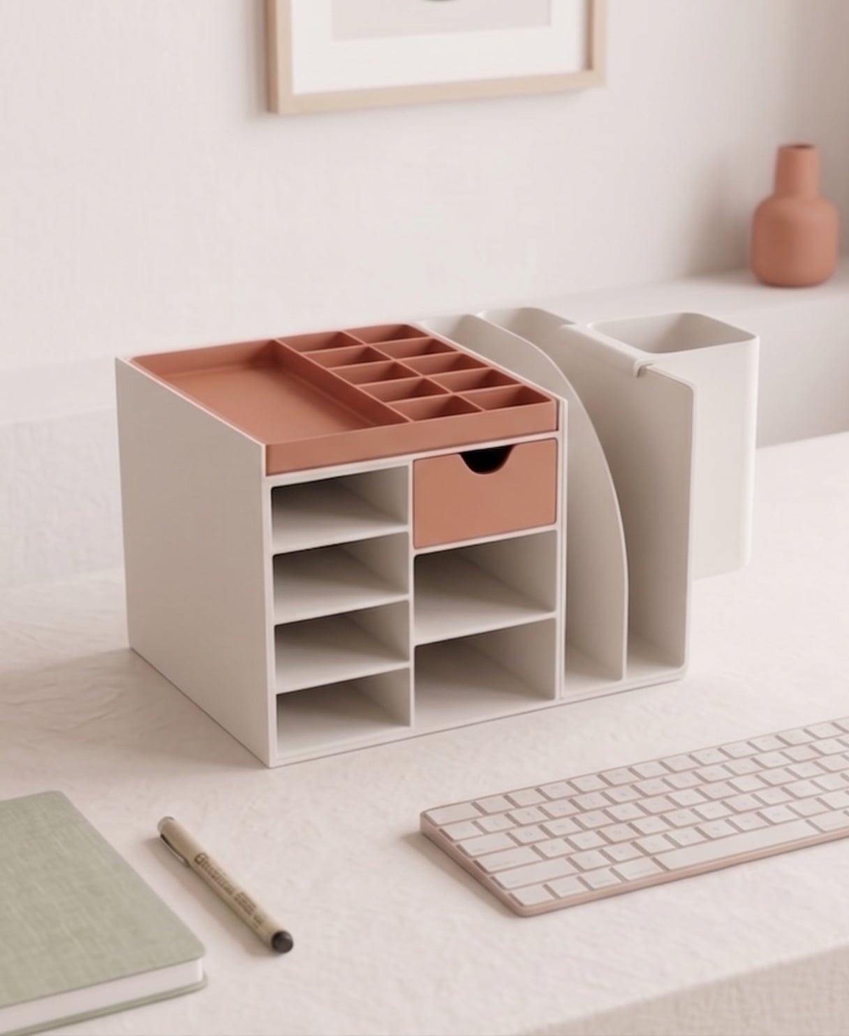 Customizable Modular Workspace Station 3d model