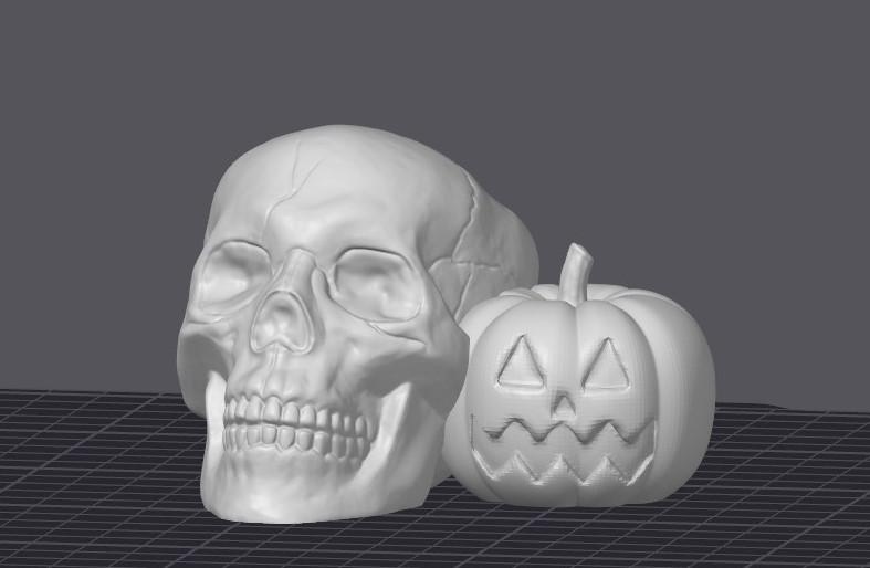 Spooky Duo 3d model