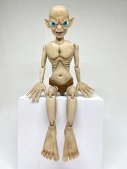 Flexi Gollum Print In Place - The Lord of the Rings 3d model