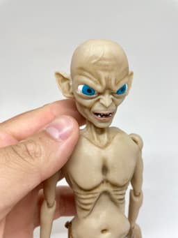 Flexi Gollum Print In Place - The Lord of the Rings 3d model