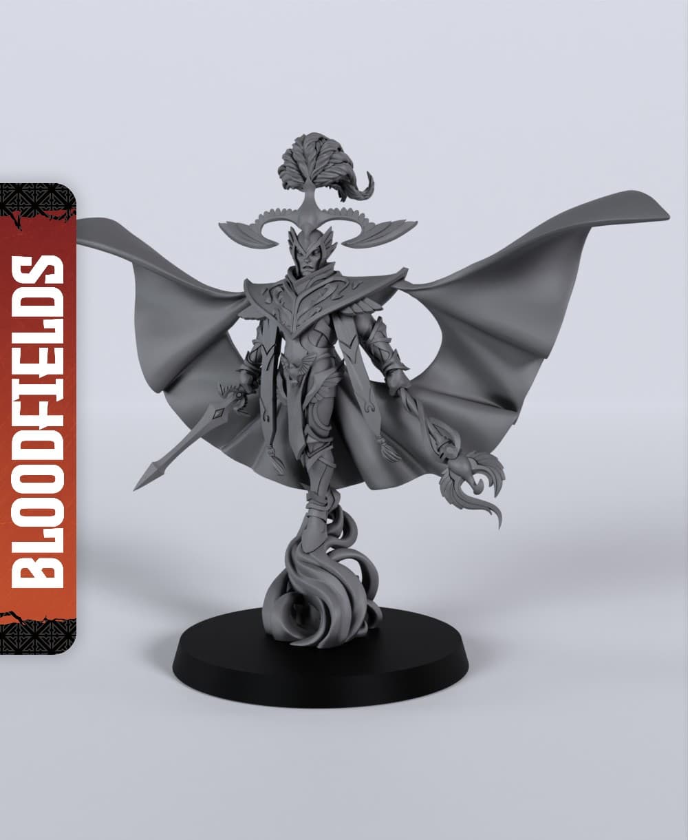 Tephyr Oldstorm - With Free Dragon - 5e DnD Inspired for RPG and Wargamers 3d model