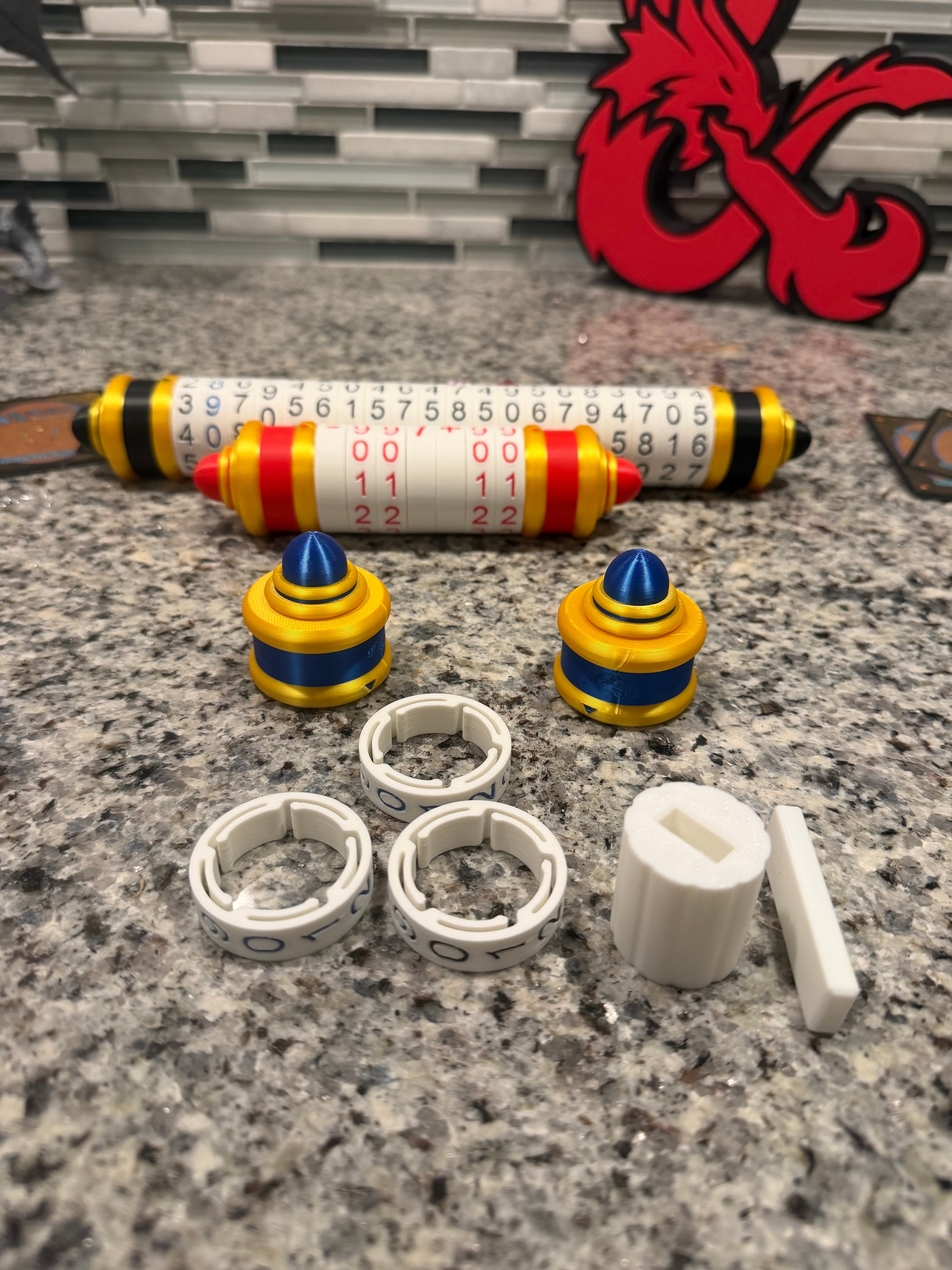 Scroll of Counting 3d model