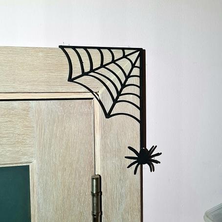Spider cobweb door 3d model