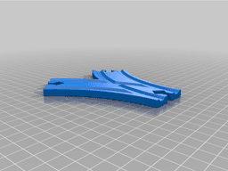Train Track - Split 3d model