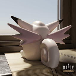036. Clefable - Basic & Ornamental 3d model