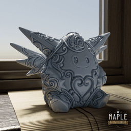 036. Clefable - Basic & Ornamental 3d model