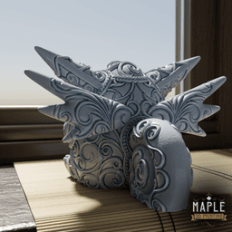 036. Clefable - Basic & Ornamental 3d model