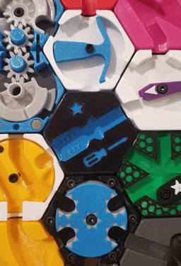 Hextraction - Screwdriver Tile 3d model
