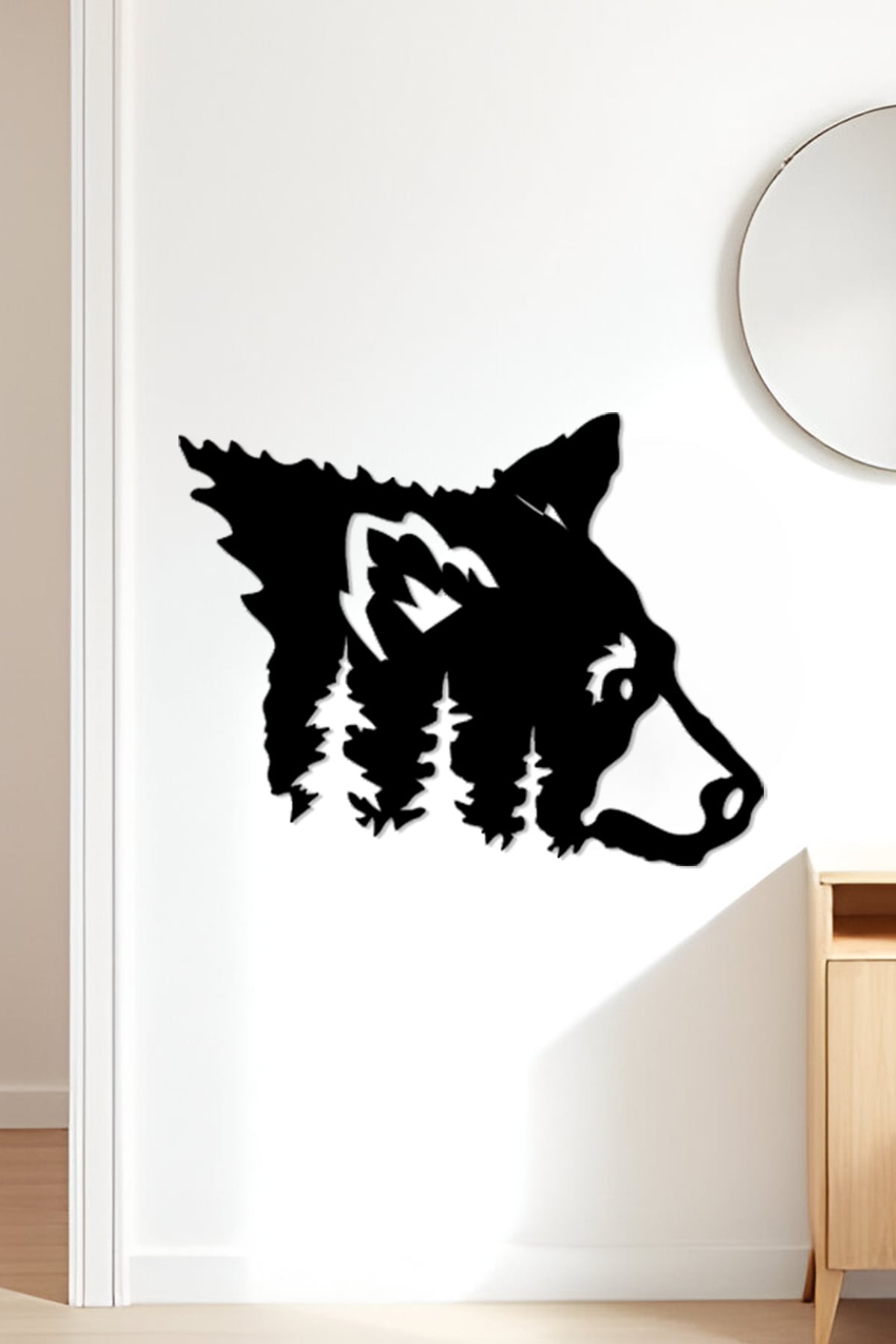 Bear Wall Art, Wall Decor, Home Decor 3d model