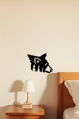 Bear Wall Art, Wall Decor, Home Decor 3d model