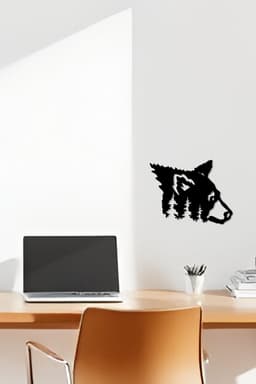 Bear Wall Art, Wall Decor, Home Decor 3d model
