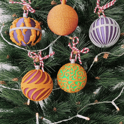 Surprise Tree Balls 3d model