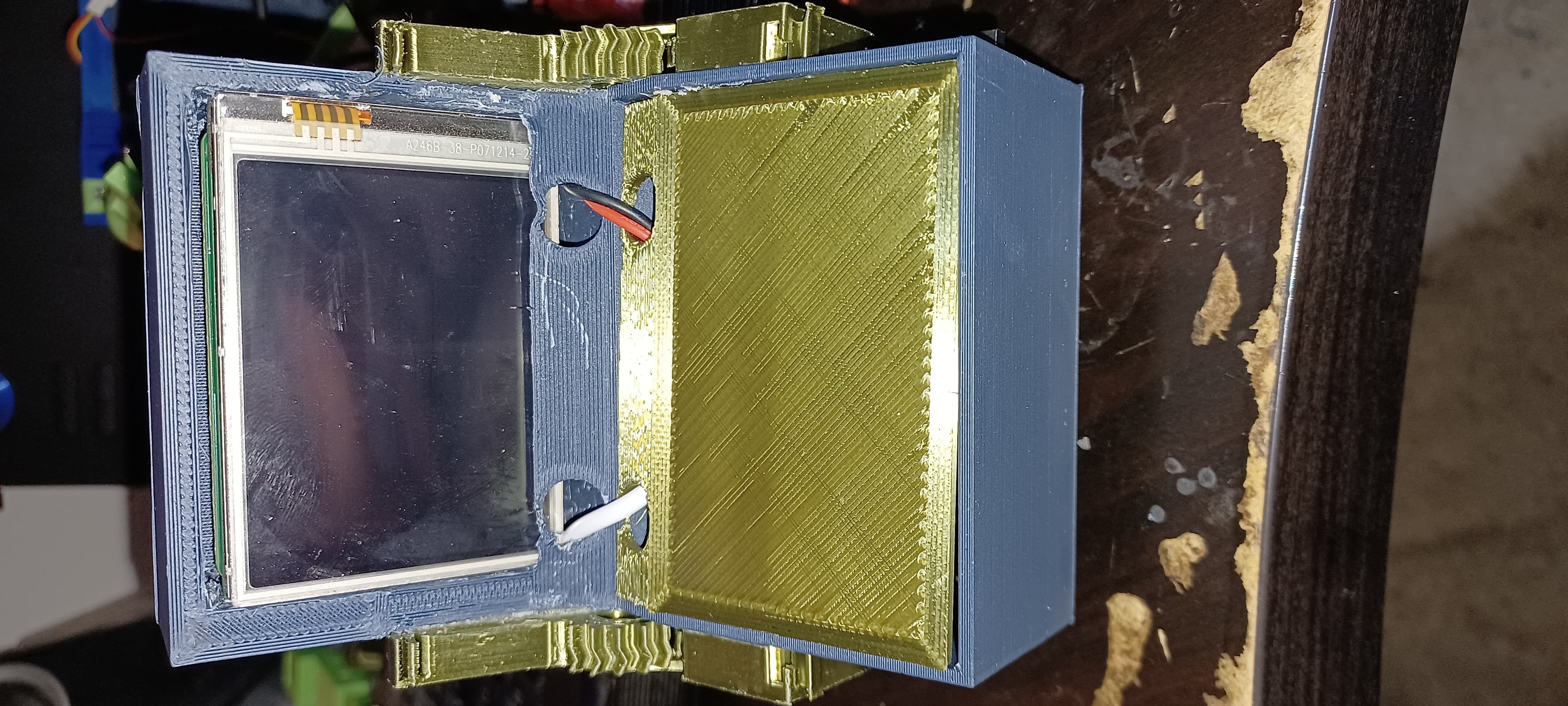 The Sideclick! A wearable monitor for your furry sidekick! 3d model