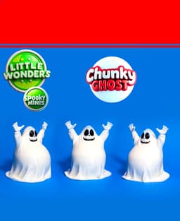 Chunky Ghost 3d model