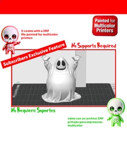 Chunky Ghost 3d model