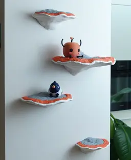 Mushroom shelf “Formitopsis Pinicula” II 3d model