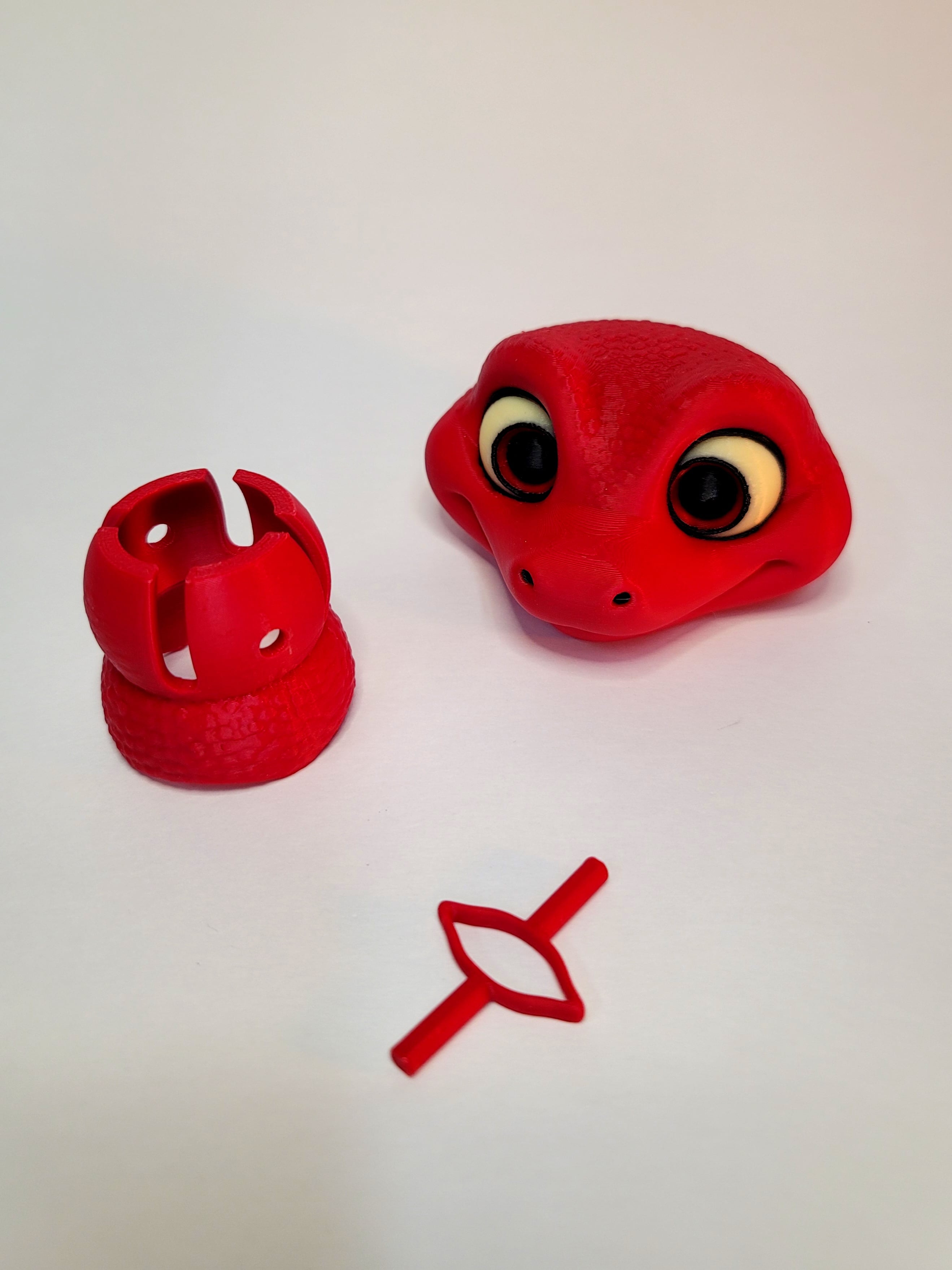 Mr Snake The Poseable Flexi 3d model