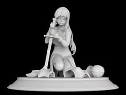 Darkness, Lalatina Dustiness Ford, KonoSuba. 3d model